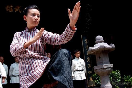 董洁被《陈真》武打戏吸引爱情要顺其自然(图)