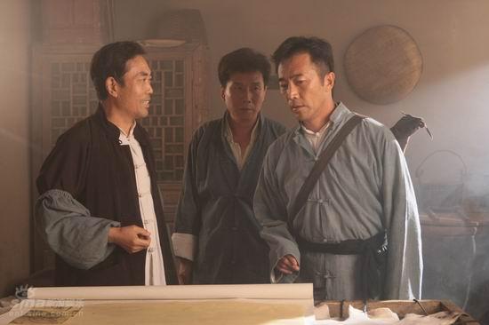 《百年往事》怀柔热拍郑晓宁当荣宝斋CEO(图)