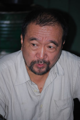 《永不回头》花絮:对手频忘词 李保田不发飙