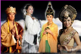 由陈司翰,费振翔,谢宁,牟凤彬,韩雪,陈冲等出演的新版《西游记》为
