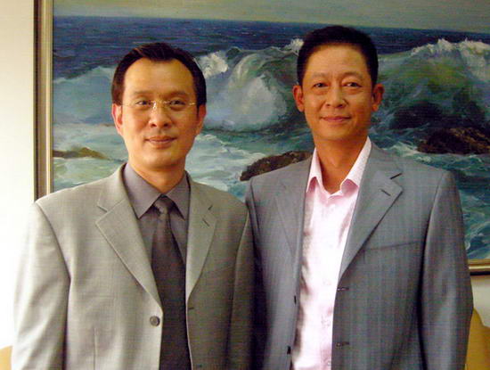 杨子骅与时值壮年的王志文