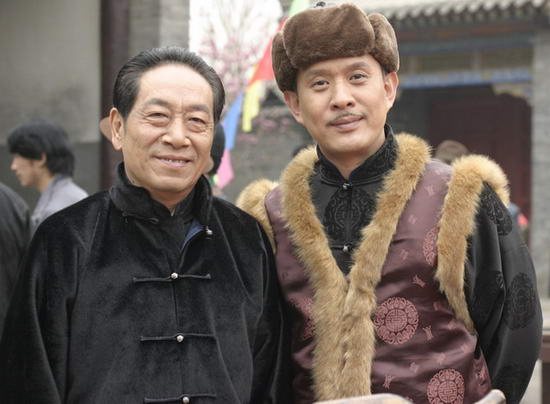 杨子骅和资深演员王奎荣