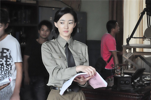 《青盲》北京热拍 王丽坤遭导演"嫌弃"