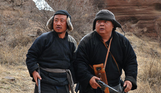 剧中李彧,谢宁饰演的长工张三,李四犹如哼哈二将成为了该剧的两大亮点