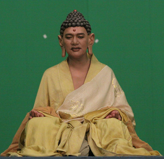 王绘春饰演如来佛祖