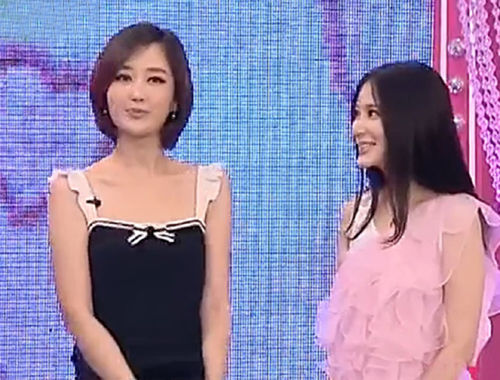 《新水浒》中的"阎惜娇"熊乃瑾做客《美丽俏佳人》,与主持人李斯羽