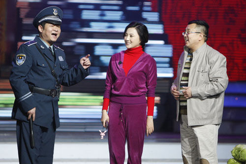 辽视春晚赵亮贺岁小品倡导关爱老人(图)