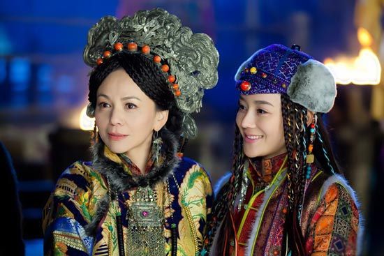 新浪娱乐讯 随着电视剧《山河恋美人无泪》在江苏卫视[微博]的热播