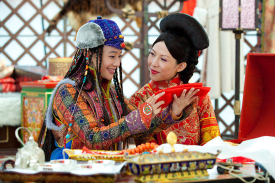 袁姗姗蔡少芬剧照