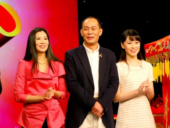 张光北陈炜做客节目分享幸福送祝福