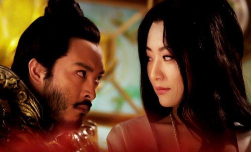 《隋唐演义》白冰激情戏尴尬