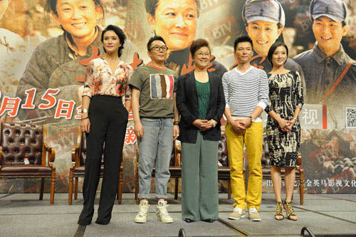 宋春丽,陈瑾,奚美娟等老一辈影后联袂主演的电视剧《大地情深》9月15