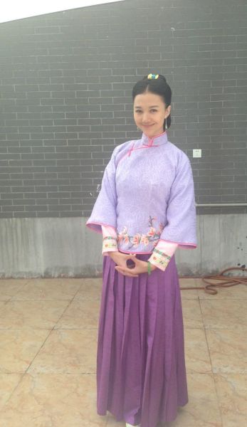 韩雯雯扮演的女一号龙兰君