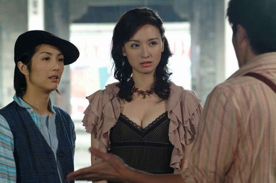 组图:《武十郎》热拍 杨千嬅男装结缘环球小姐