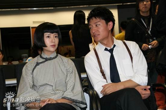 图文：《还君明珠》主创--董洁与李宗翰交流