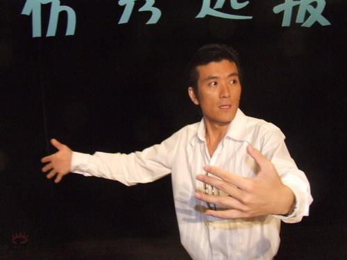 图文：《丁家有女喜洋洋》热拍--杨子指挥现场