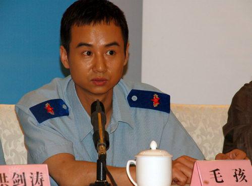 图文炊事班的故事见面会演员毛孩