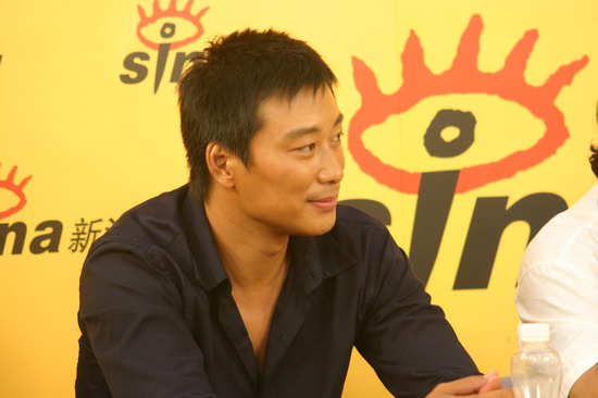 图文：《舞台姐妹》做客--剧中绿叶刘磊