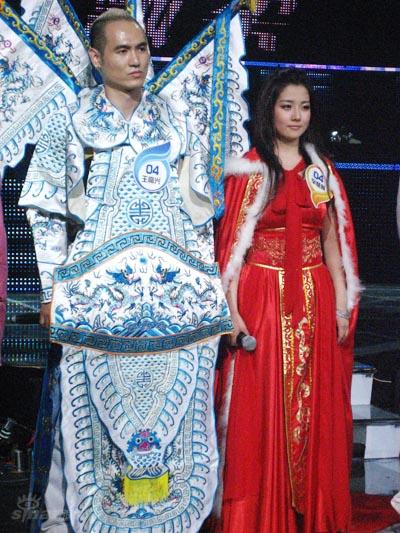 图文:绝对唱响八强赛--王高兴辛慧媛《霸王别姬