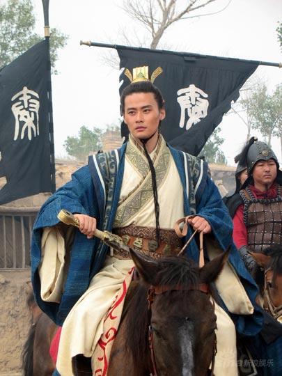 程皓枫称丛珊为偶像 《大秦直道》再合作(组图