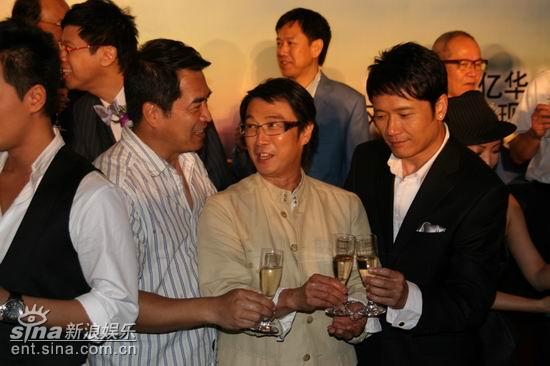 图文：《岁月风云》电视节宣传--刘松仁和苗侨伟