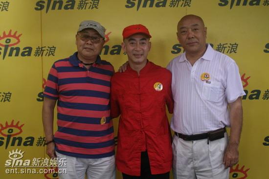 图文:原版《西游记》主创聊天--三人合影