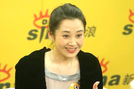 图文：许晴于和伟聊《局中局》--许晴聊美容心得