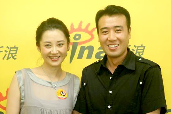 图文：许晴于和伟聊《局中局》--许晴和于和伟