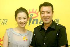 许晴于和伟做客新浪聊商战剧《局中局》(组图)