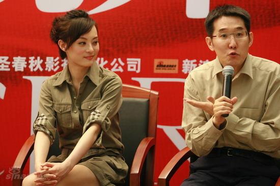 图文：海岩《舞者》发布会--海岩依然力挺孙俪