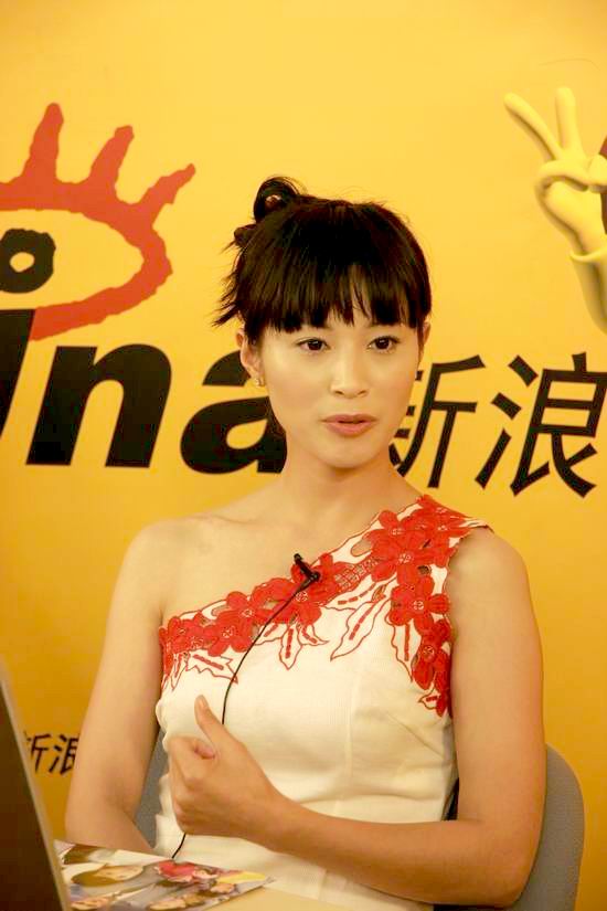 图文：《白色情人梦》主演聊天--石小群有信心