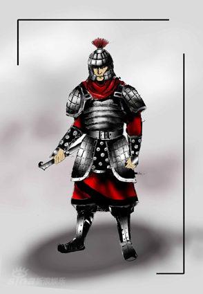 图文:《三国演义》服装曝光--魏兵