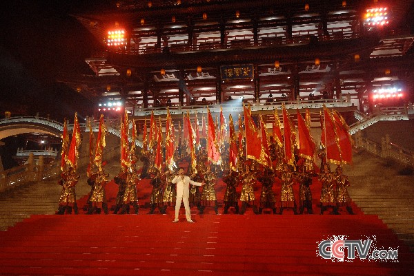 图文:秋晚西安分会场彩排-屠洪刚《藏龙卧虎》