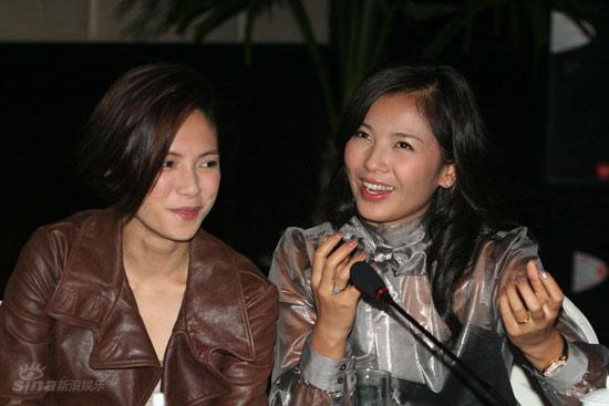 图文：电视剧《大人物》发布会-李心洁与刘涛