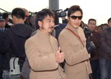 《广府传奇》探班黄圣依谭耀文大打太极(组图)
