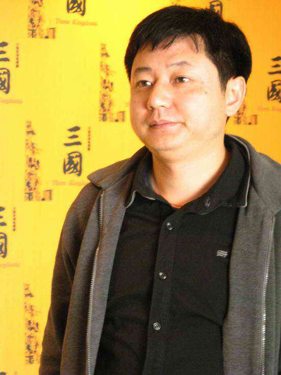 图文:新《三国》发布会--杨晓军