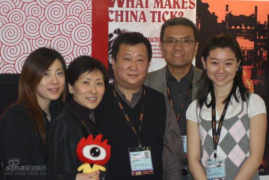 图文:戛纳直击-海润公司代表