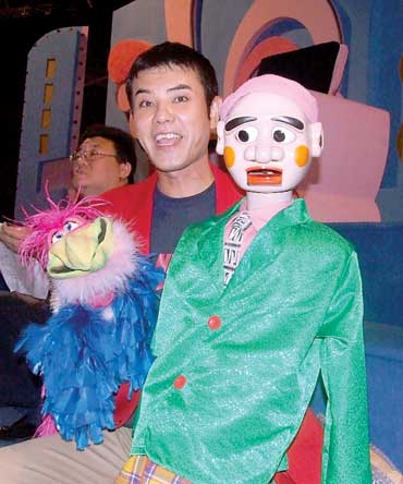 日本腹语大师福州献艺