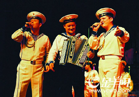 演艺看台:俄罗斯红军 唱起《好汉歌》