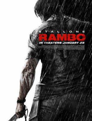 首款海报曝光经典影片更名 第一滴血4将再续经