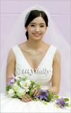 性感公主韩彩英的幸福关键词--婚纱媚娘(组图)