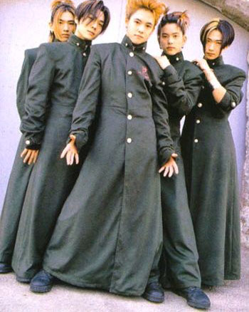 图文:韩国组合三代变迁之nrg--出道造型另类