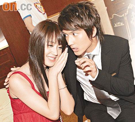 关智斌蒋雅文为twins新歌拍mv 演偷情男女【图】