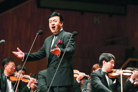 吕继宏音乐会朱军抢风头幽默加煽情赢掌声(图)