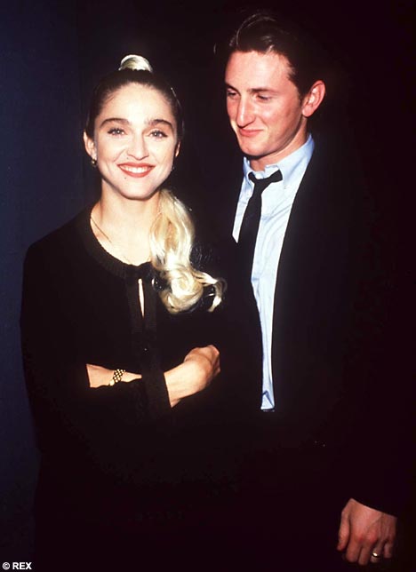 Madonna与前夫Sean Penn