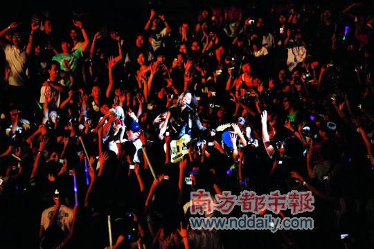 陈绮贞演唱会现场(资料图)