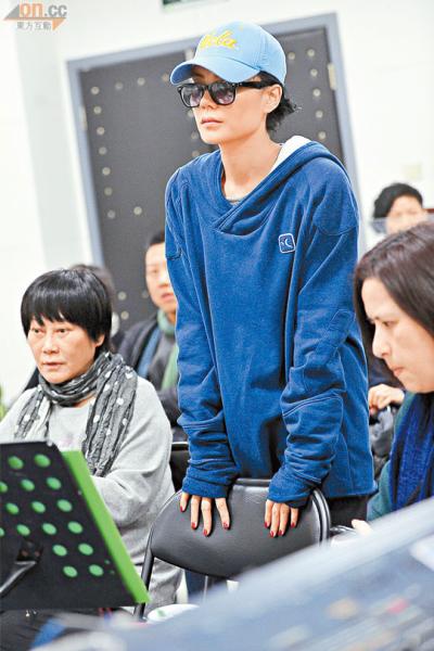 陈家瑛(左),王菲已跟演唱会总监ida(右)开会