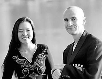 龚琳娜与丈夫老锣