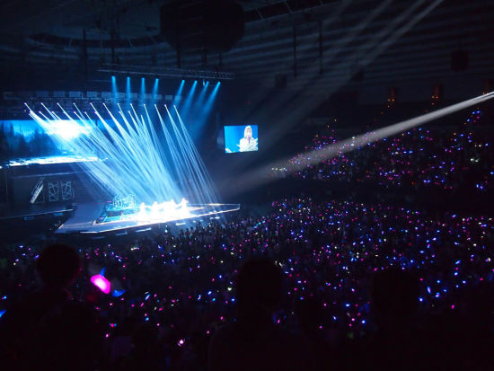 2ne1日本演唱会现场