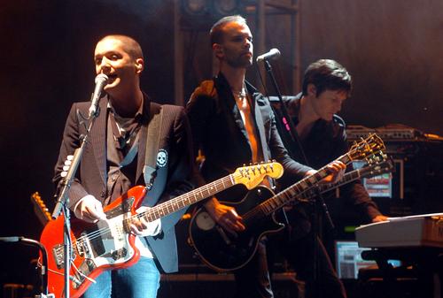 组图:北京音乐节摇滚乐队placebo首登中国舞台 2006.09.